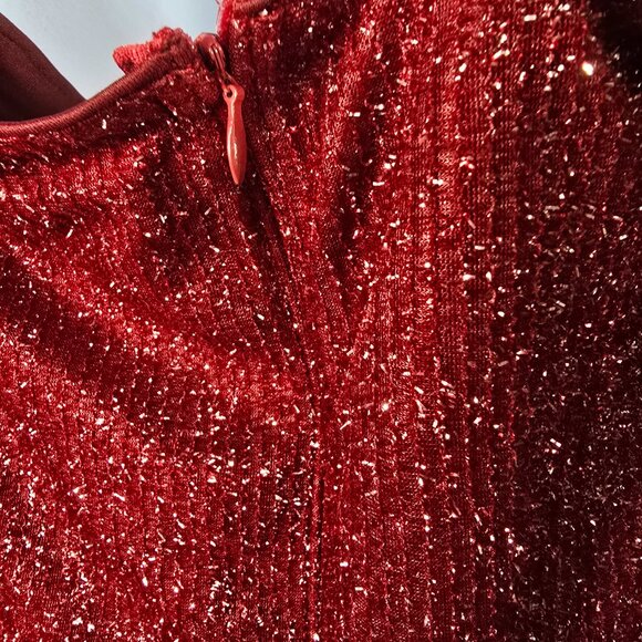 UNITHORSE Formal Long Sleeve Gown Evening Dress Sequins Size 22 (HG) - Picture 7 of 13